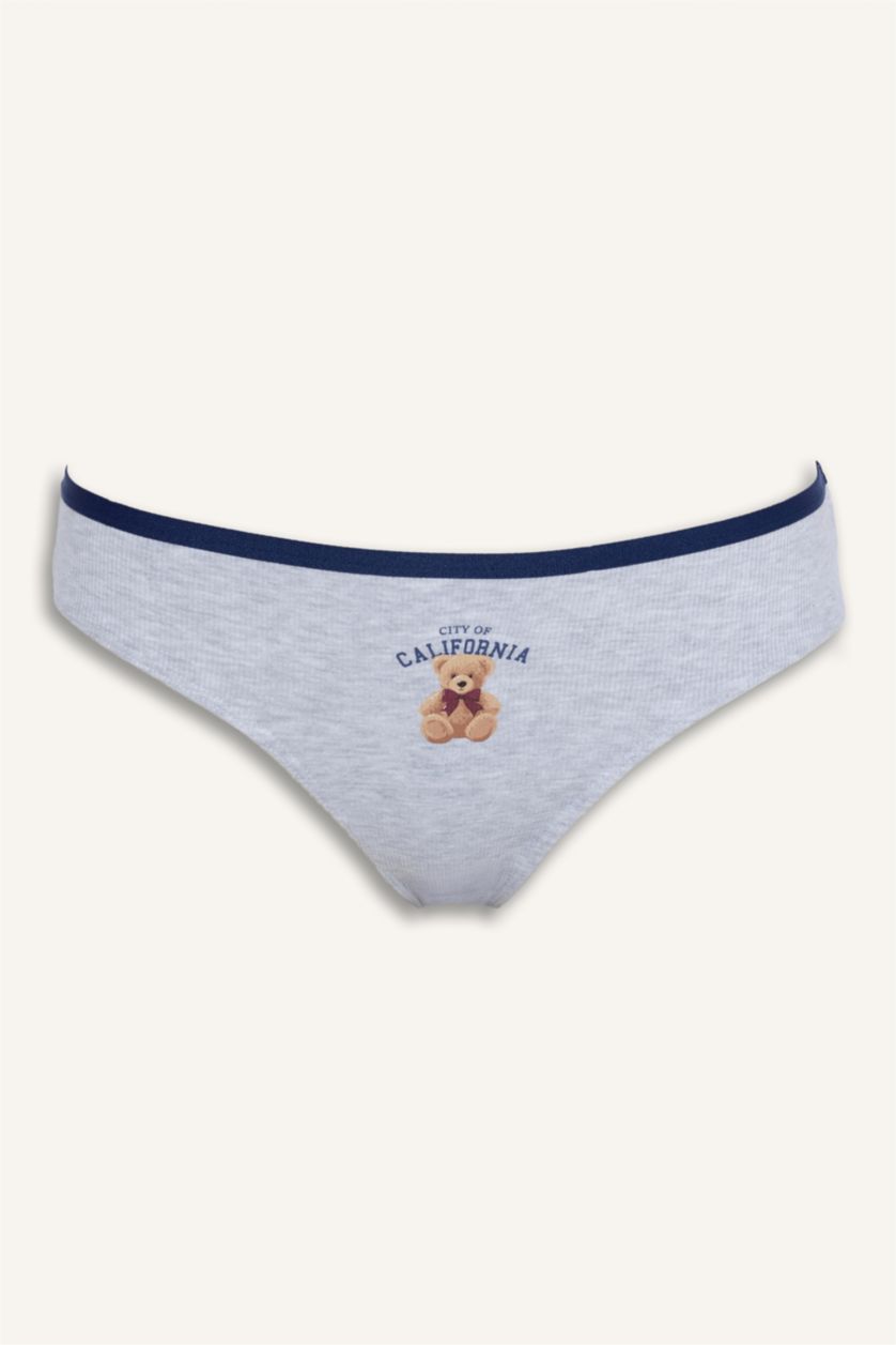 Kadın Lacivert Ribana 2'li Brief Külot