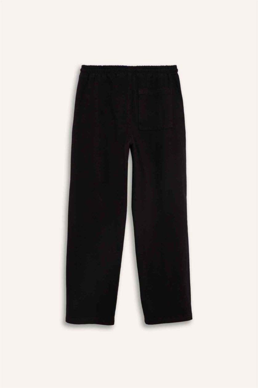 Erkek Kahve Premıum %100 Pamuk Baggy Fit Pantolon