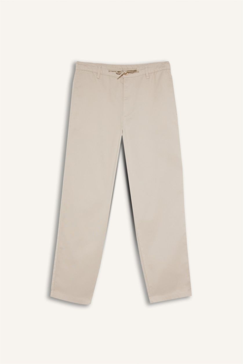 Man Stone Wide Leg Trousers