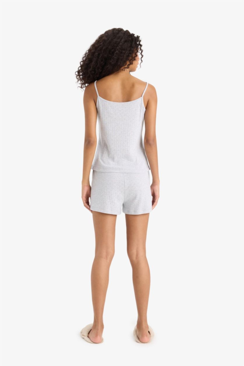 Women Grey Melange 2 piece Set