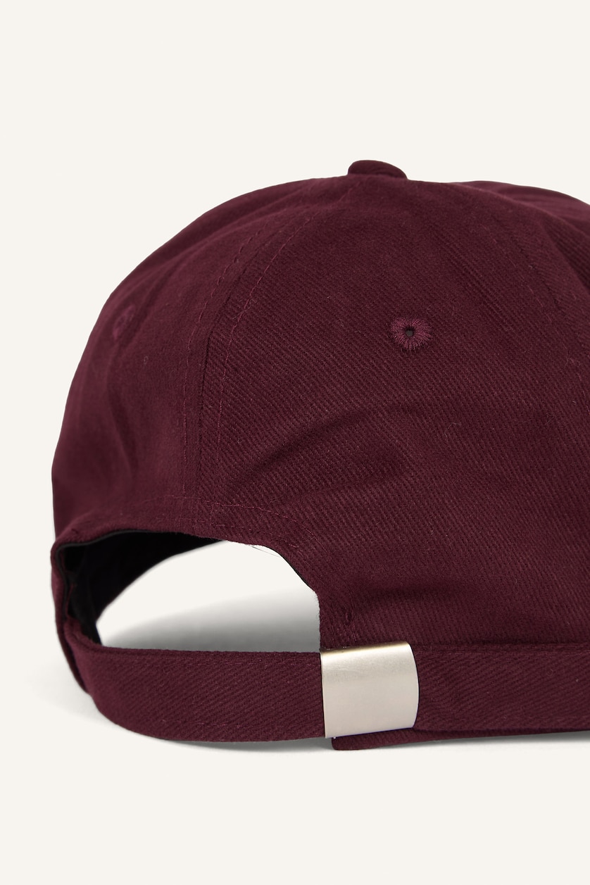 Erkek Bordo Erkek Gabardin Cap Şapka