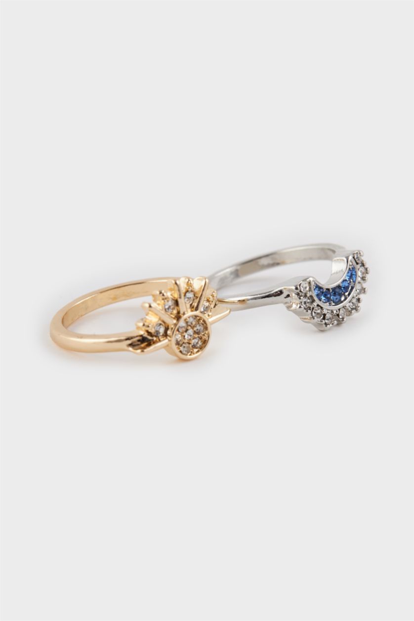 Women Karma Woman 2 Piece Buildable Rings