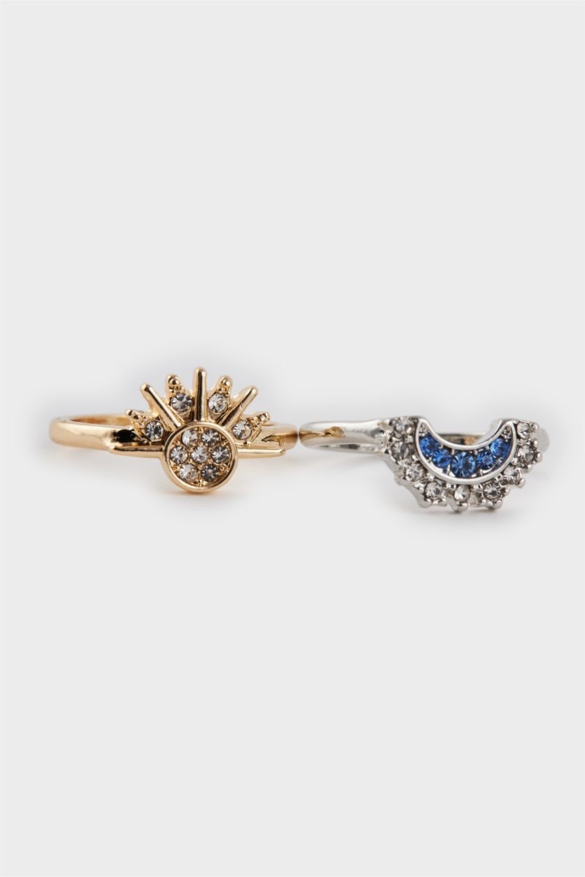Women Karma Woman 2 Piece Buildable Rings