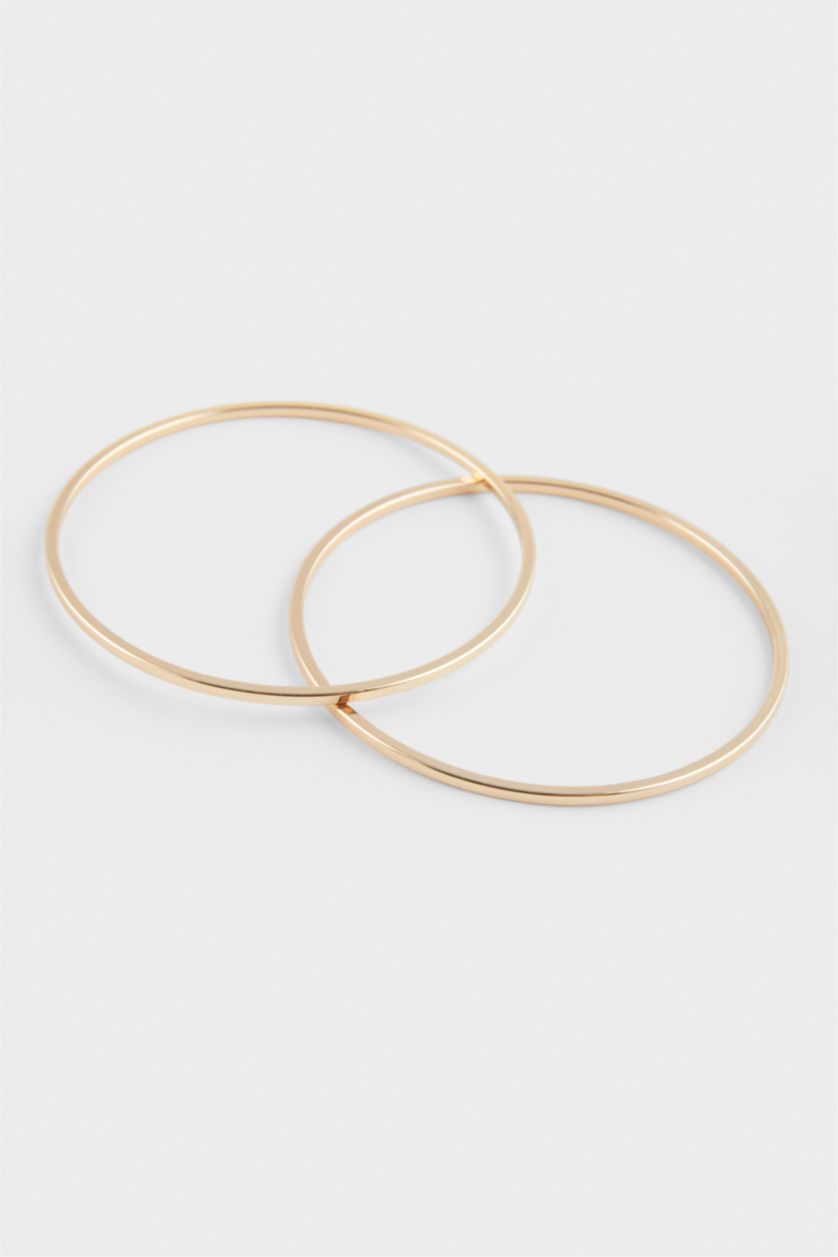 WOMAN Altın Woman 5 Piece Gold Bracelet