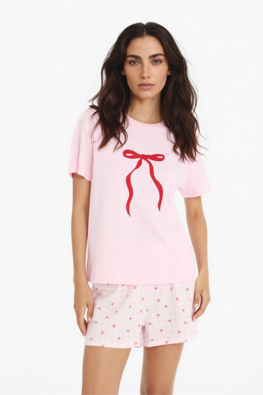 Kadın Açık Pembe 2'li Takım