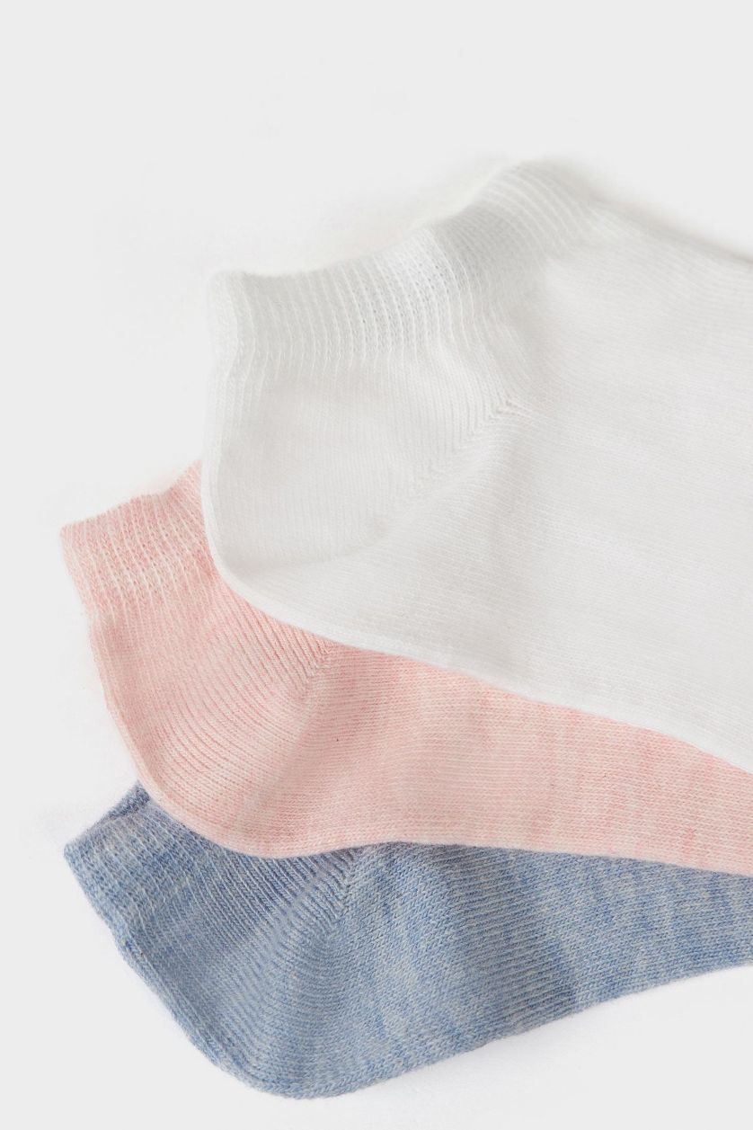 نساء Karma جوارب نسائية قصيرة من قطن - 3 قطع