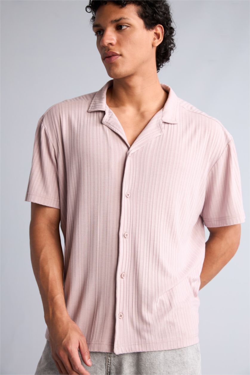 MAN Rose Regular Fit Short Sleeve Shirt