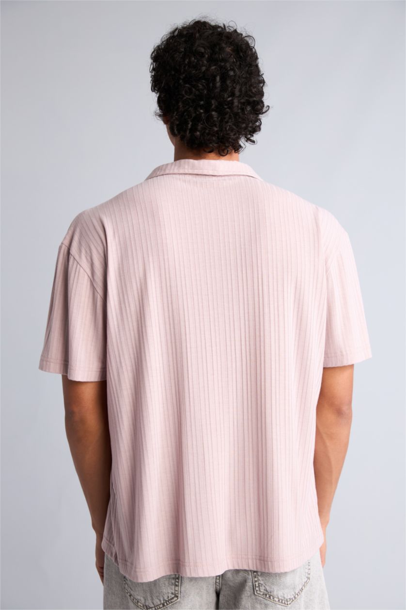 MAN Rose Regular Fit Short Sleeve Shirt