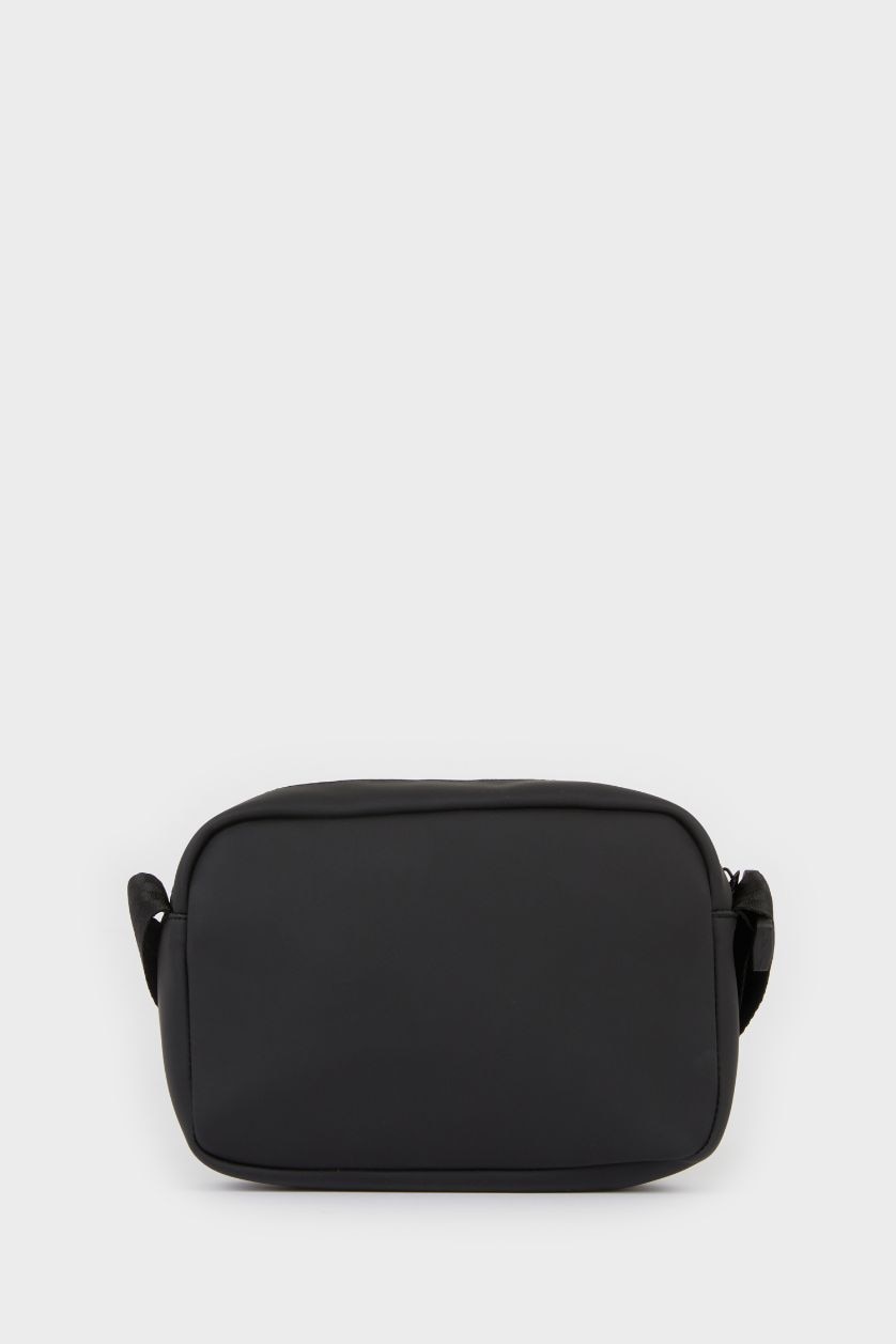 Erkek Siyah Erkek Suni Deri Çapraz Çanta