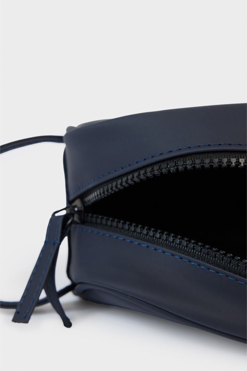 Erkek Lacivert Erkek Suni Deri El Çantası