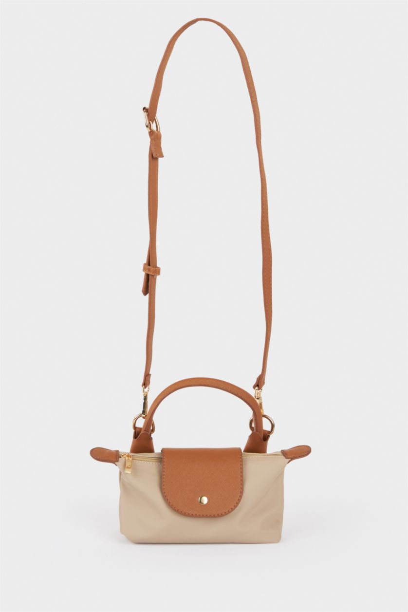 WOMAN Beige Woman Handbag
