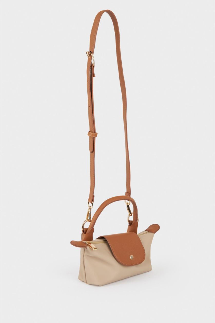 WOMAN Beige Woman Handbag