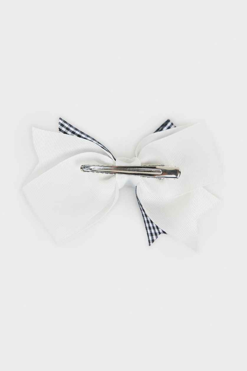 GIRLS & TEENS Black Girl Hair Clip With Bow