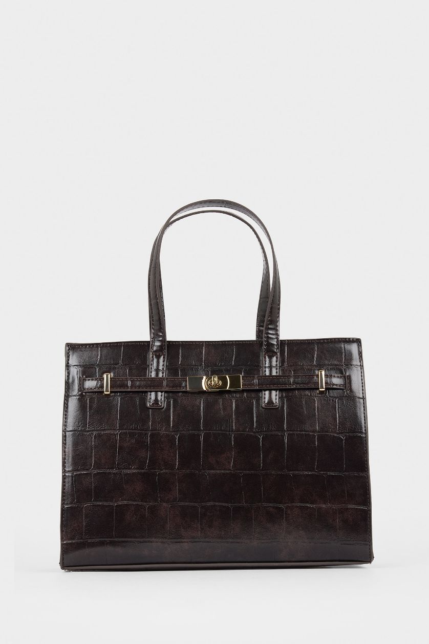 Kadın Kahve Kadın Suni Deri Çapraz Çanta