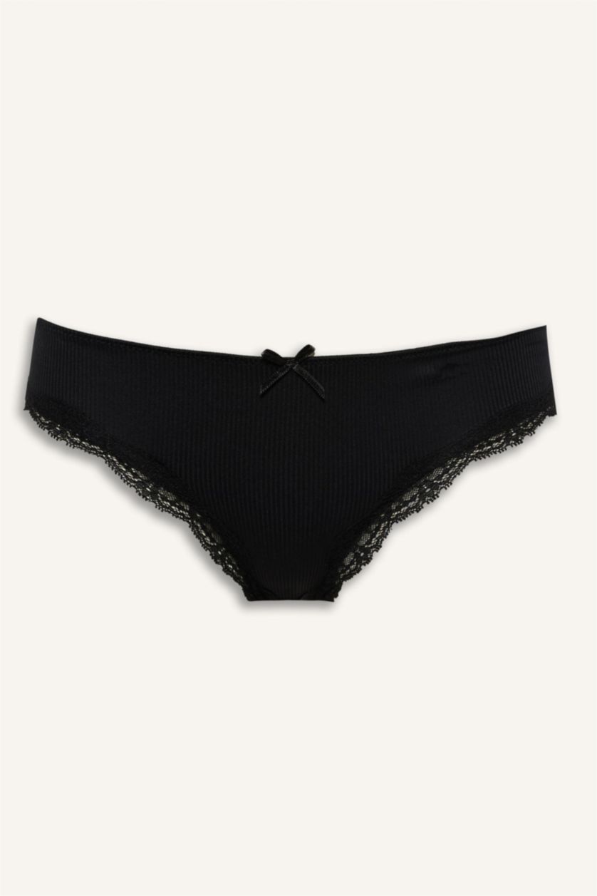 Kadın Siyah Micro Brazilian Külot