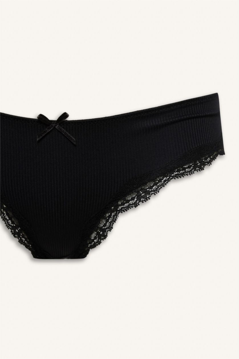 Kadın Siyah Micro Brazilian Külot