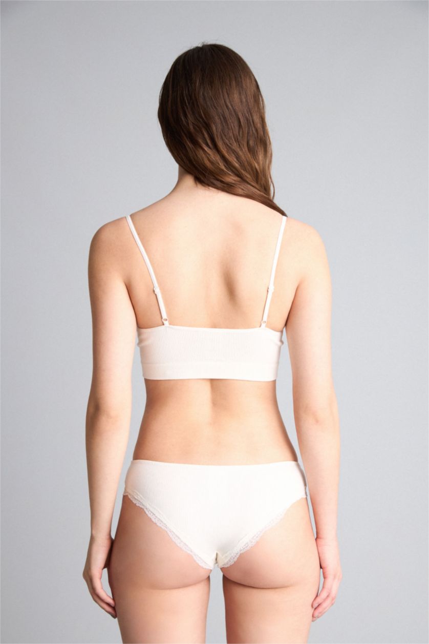 حريمي بيج فاتح كلوت ميكرو برازيلي مفصل دانتيل