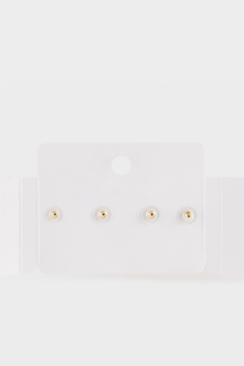 Kadın Lacivert Kadın 2'li Mavi Taşlı Gold Küpe