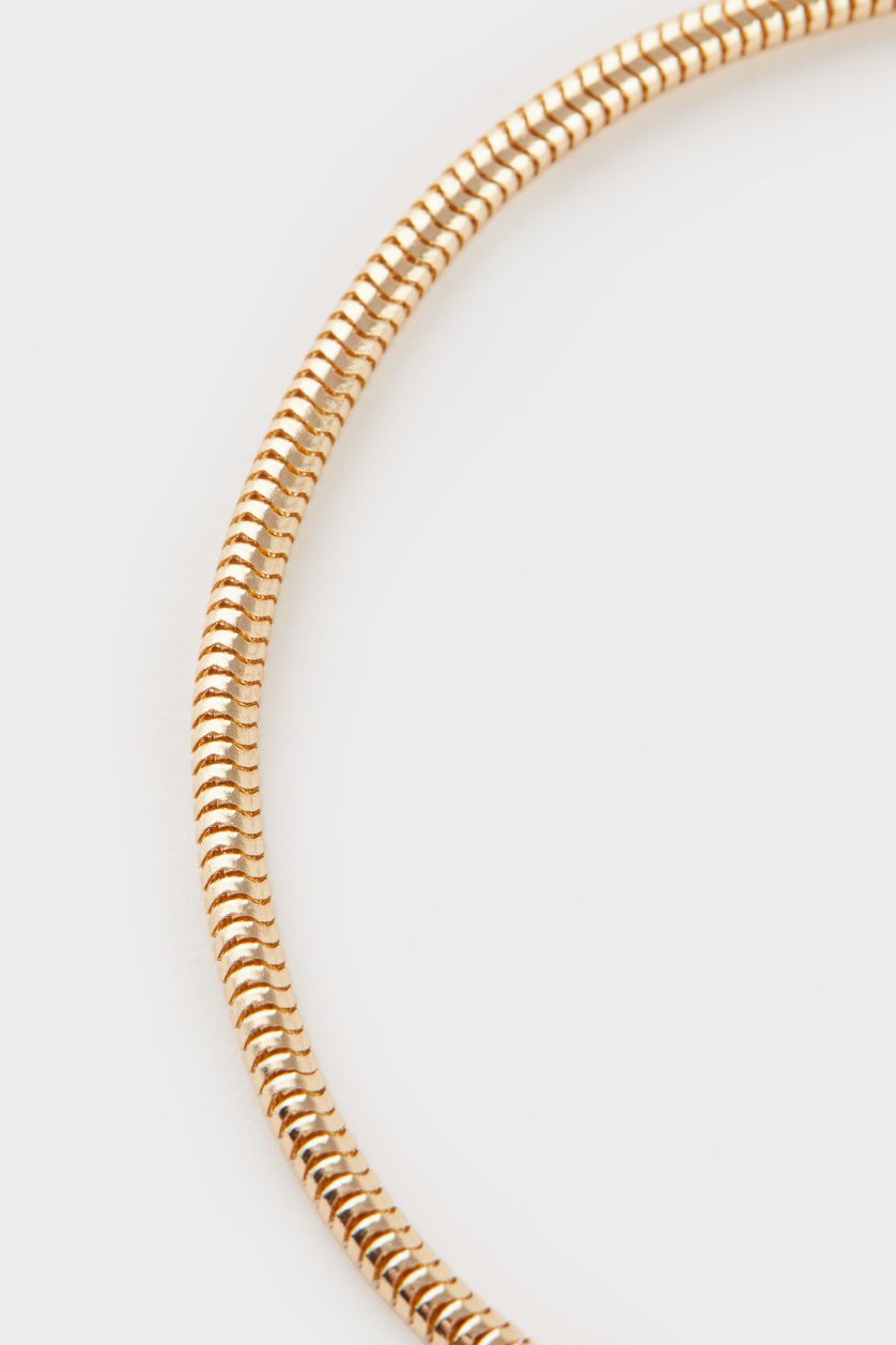 WOMAN Altın Woman 3 Piece Golden Bracelets With Blue Stones