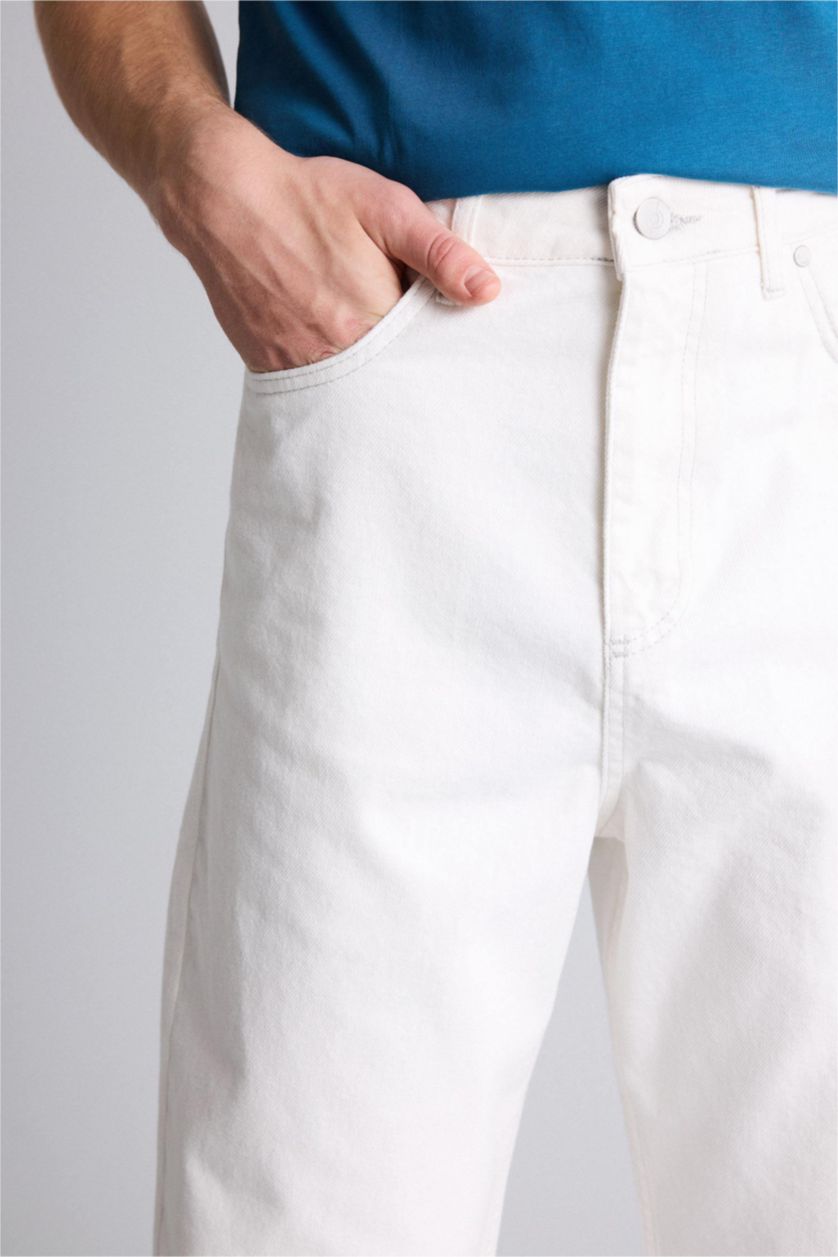 Erkek Kum Baggy Fıt Pantolon