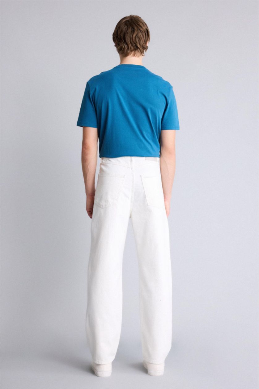 Erkek Kum Baggy Fıt Pantolon