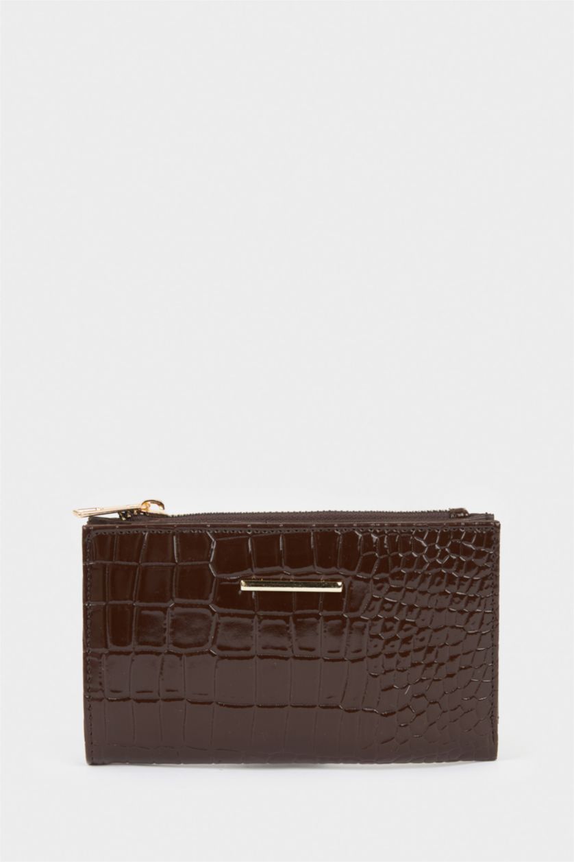 Kadın Koyu Kahve Kadın Suni Deri Cüzdan