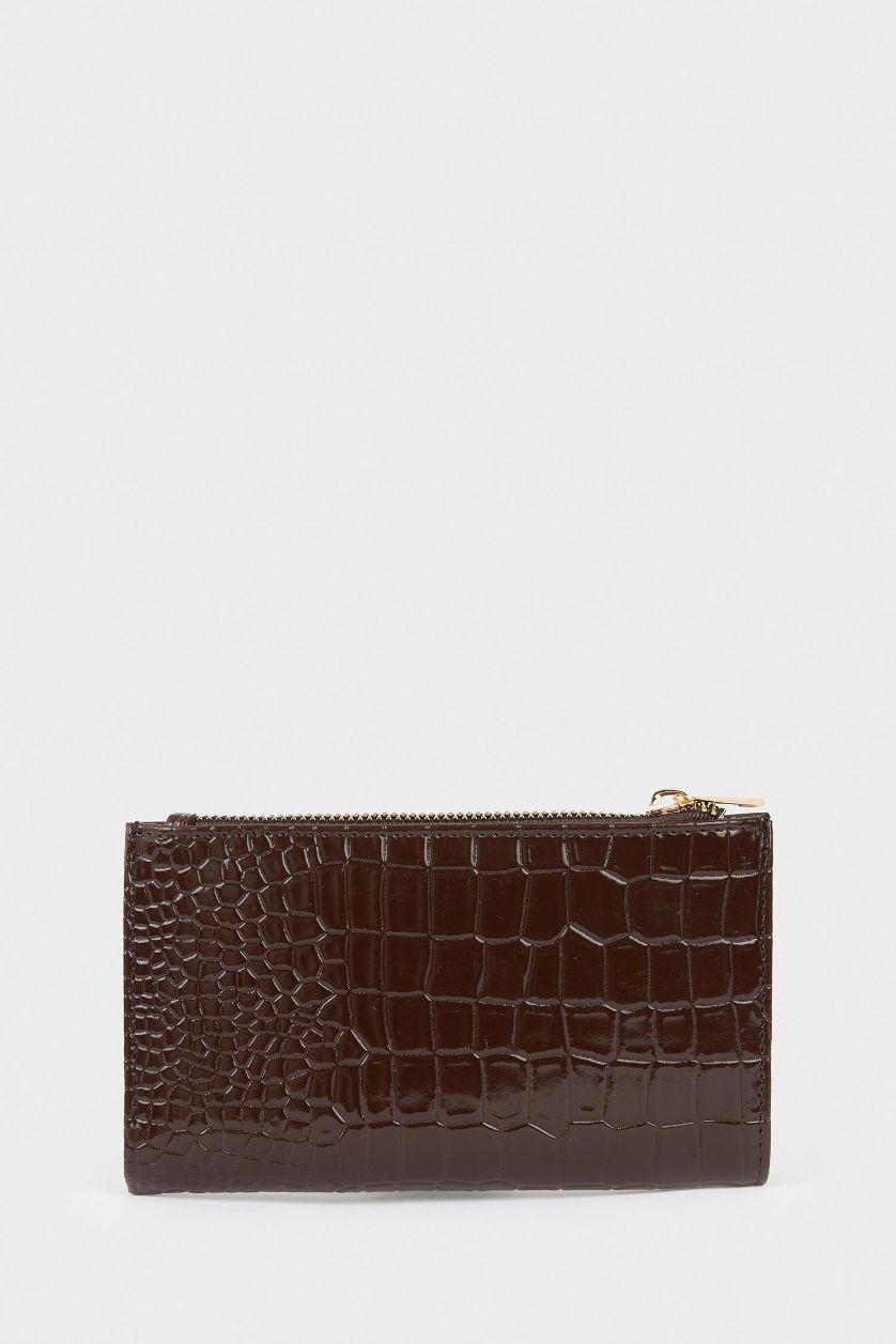 Kadın Koyu Kahve Kadın Suni Deri Cüzdan