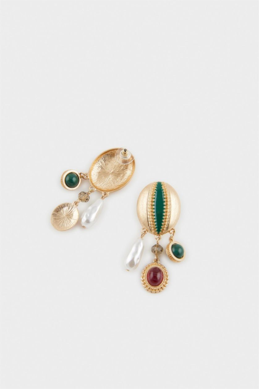 WOMAN MIXED Woman Stone Gold Earrings