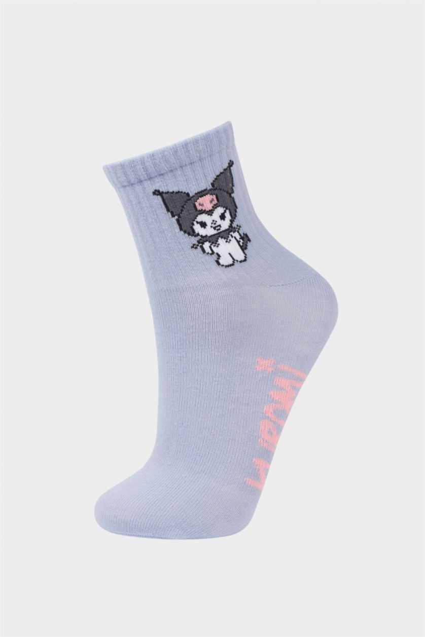 Kız Çocuk - Genç Kız Karma Kız Çocuk Hello Kitty 3'lü Pamuklu Uzun Çorap