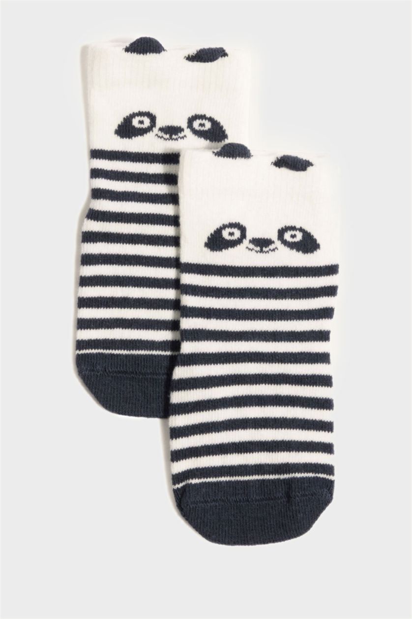 BÉBÉ GARÇON Karma Lot de 3 Chaussettes longues en coton antidérapantes pour bébé garçon