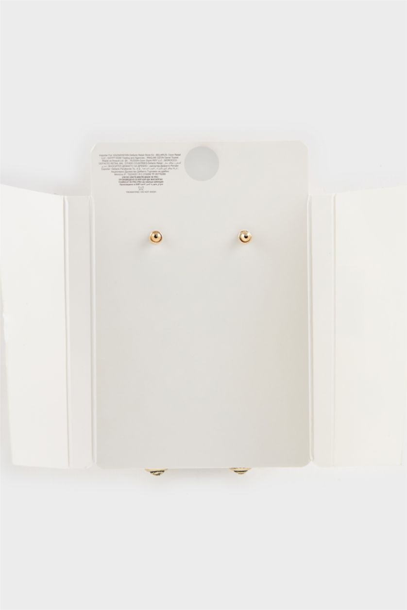 FEMME Karma Boucles d’oreilles dorées pendantes pour femme