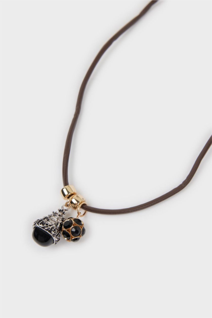 Kadın Karma Kadın 2'li Sallantılı Gold Silver Kolye