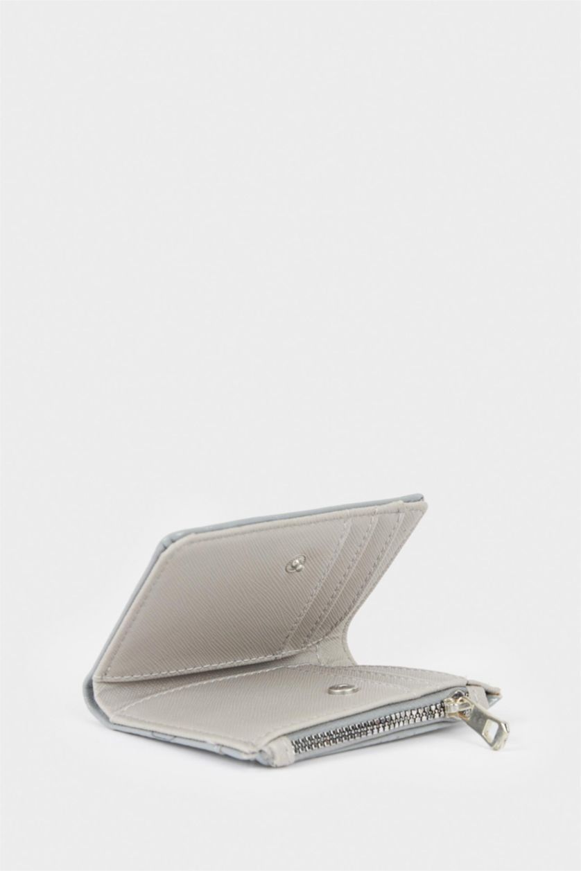 Kadın Gri Kadın Suni Deri Cüzdan