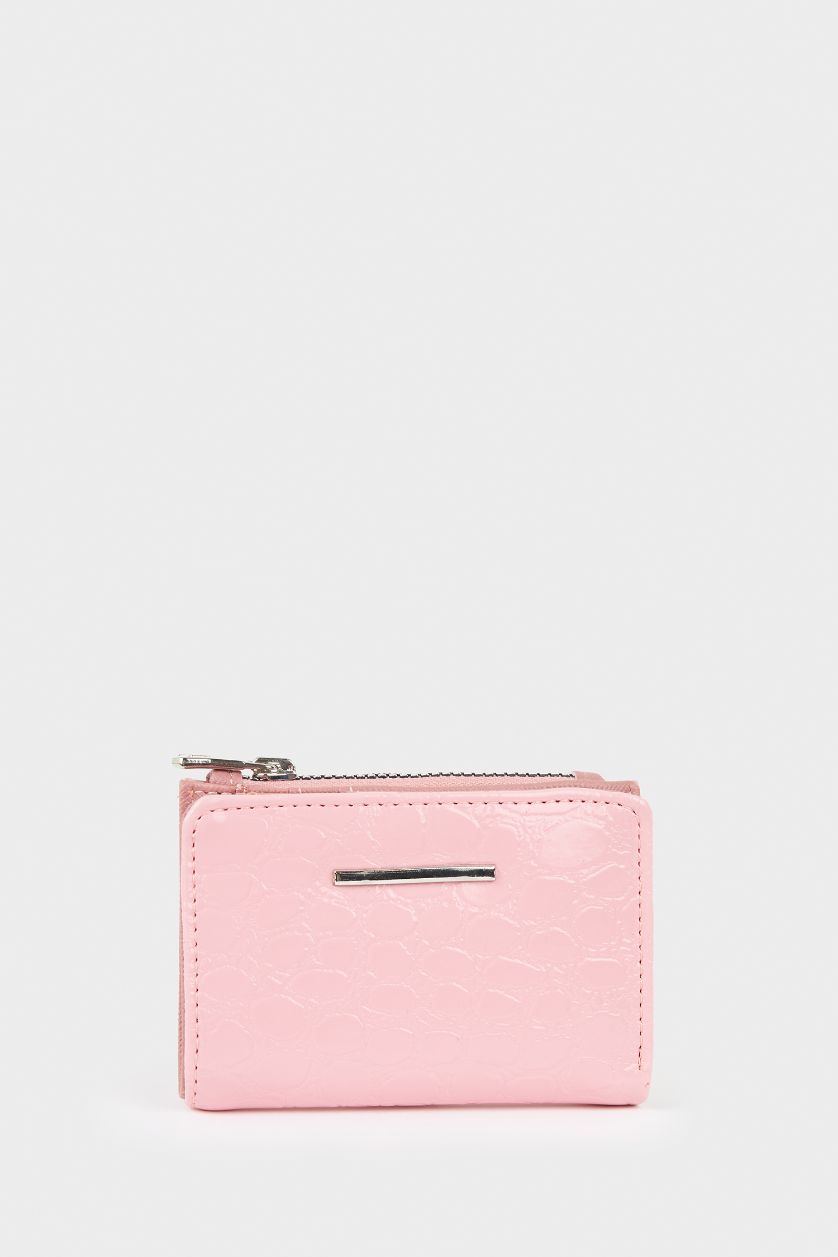 Kadın Pembe Kadın Suni Deri Cüzdan