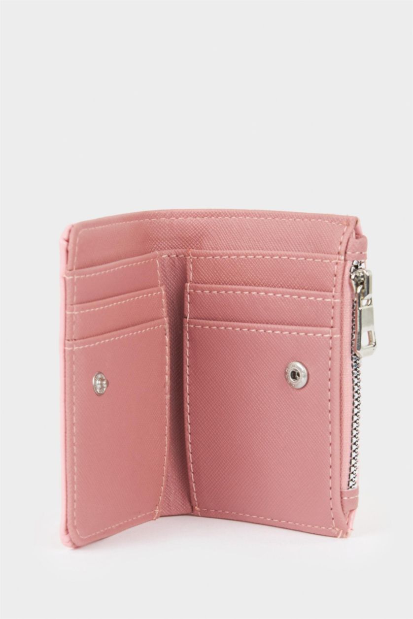 Kadın Pembe Kadın Suni Deri Cüzdan
