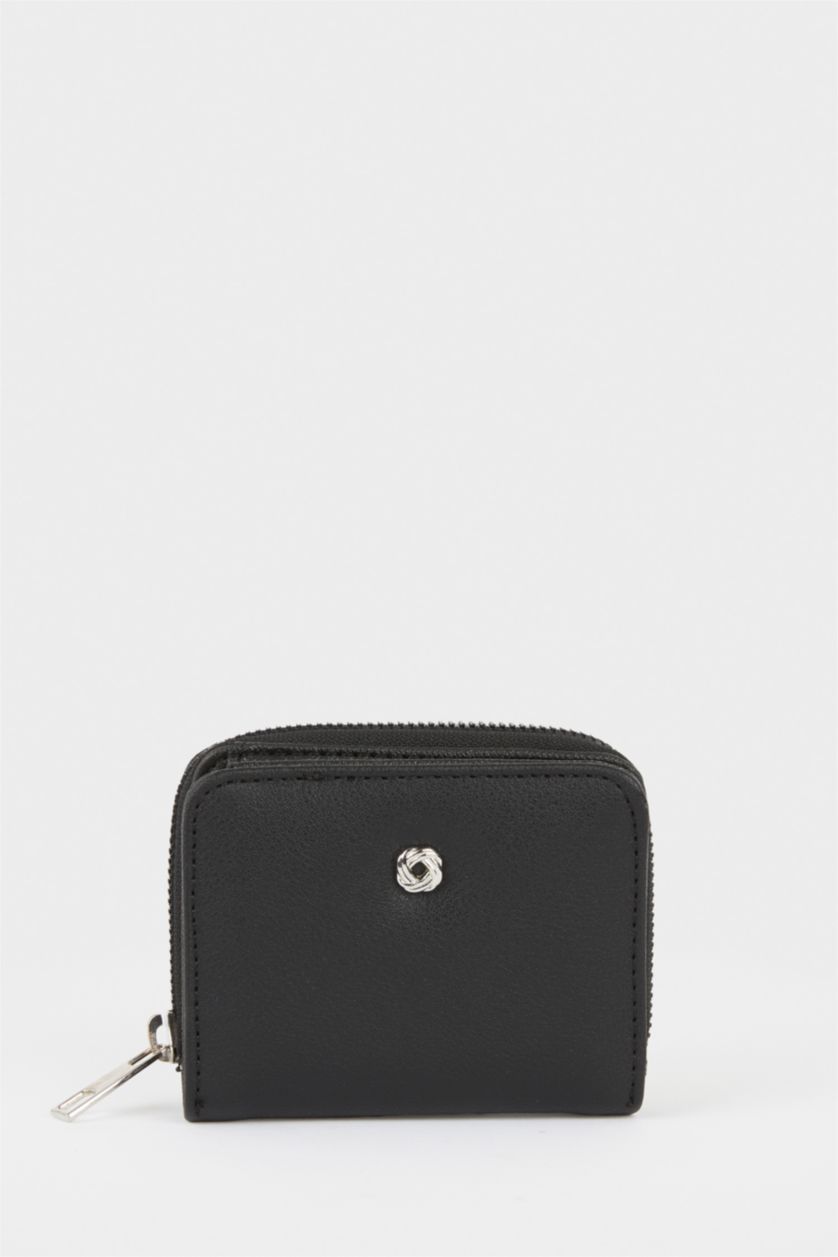 Kadın Siyah Kadın Suni Deri Cüzdan