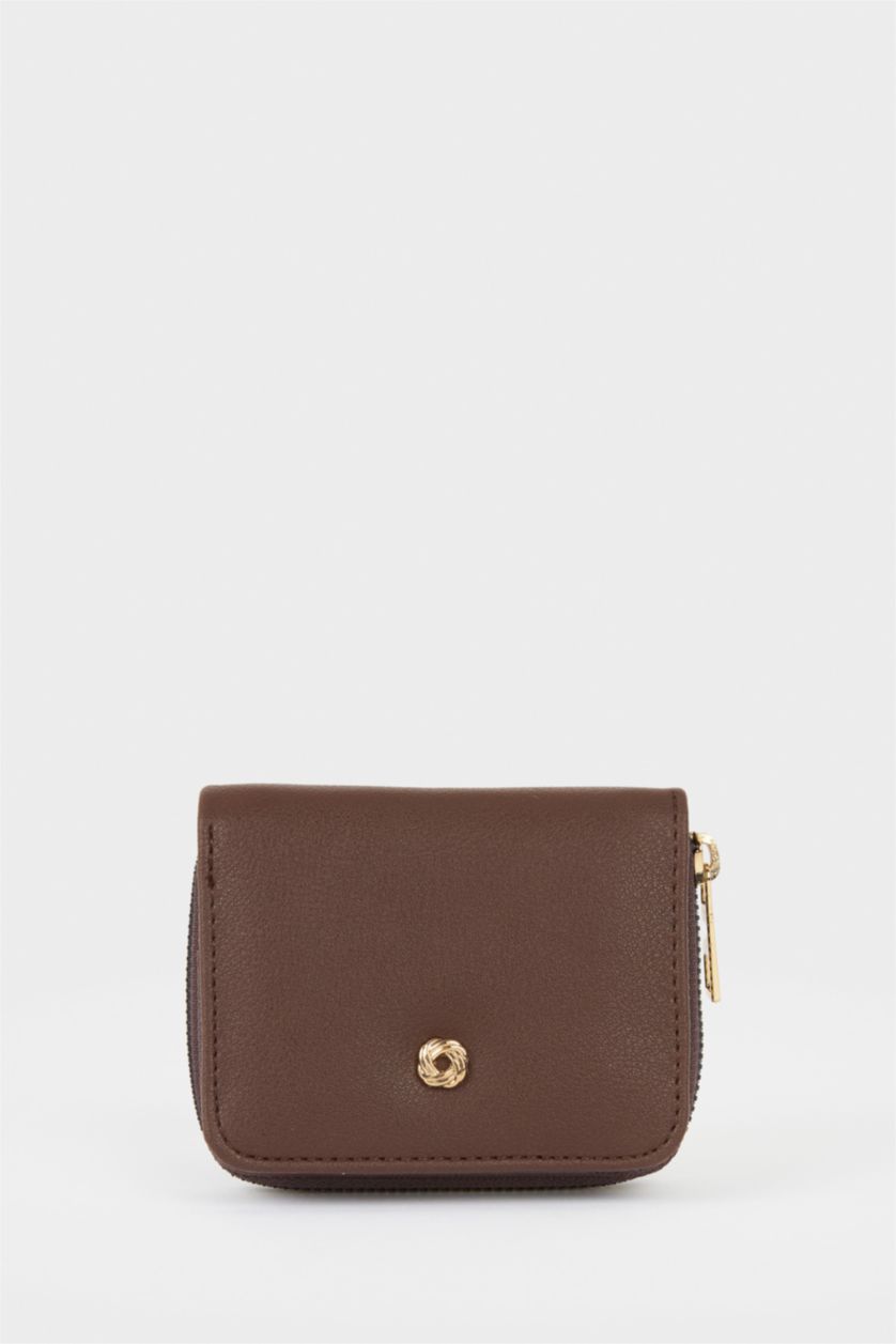 Kadın Koyu Kahve Kadın Suni Deri Cüzdan