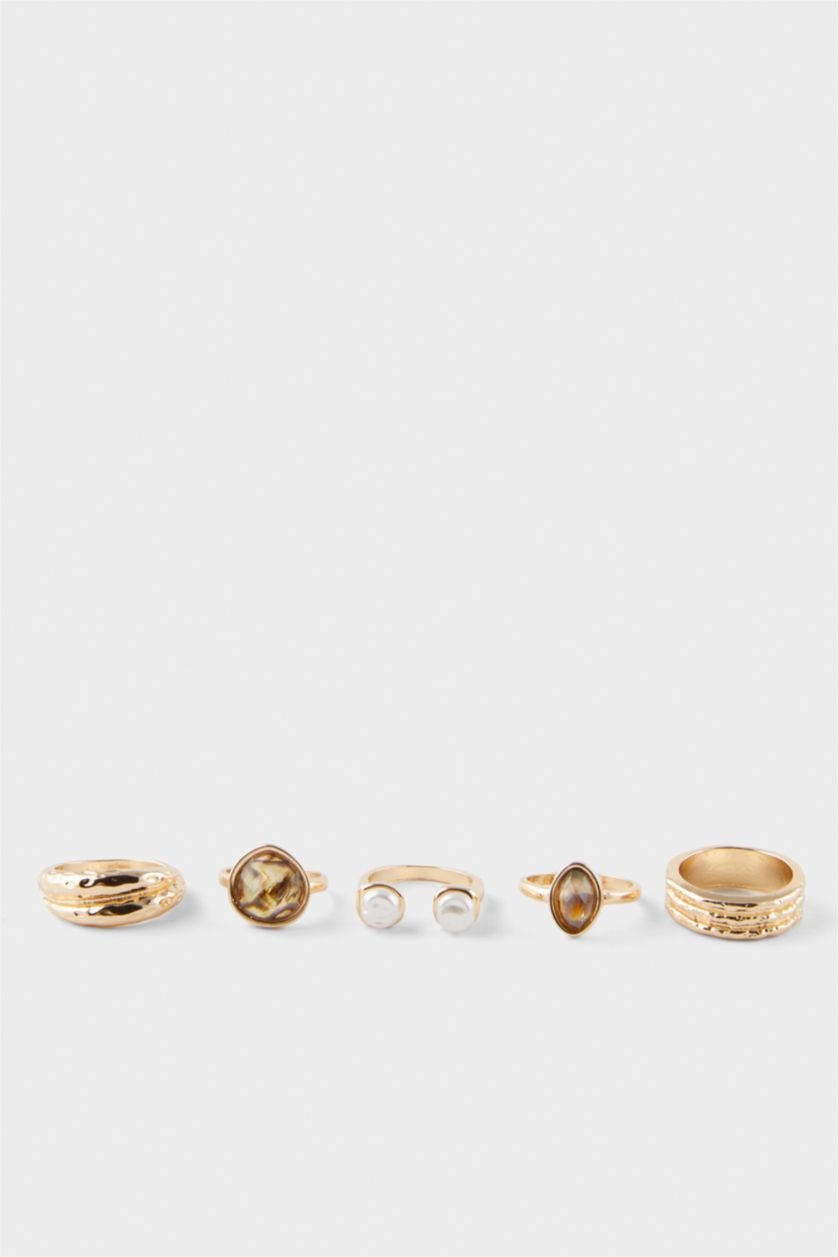 Women Karma 5 Piece Ring