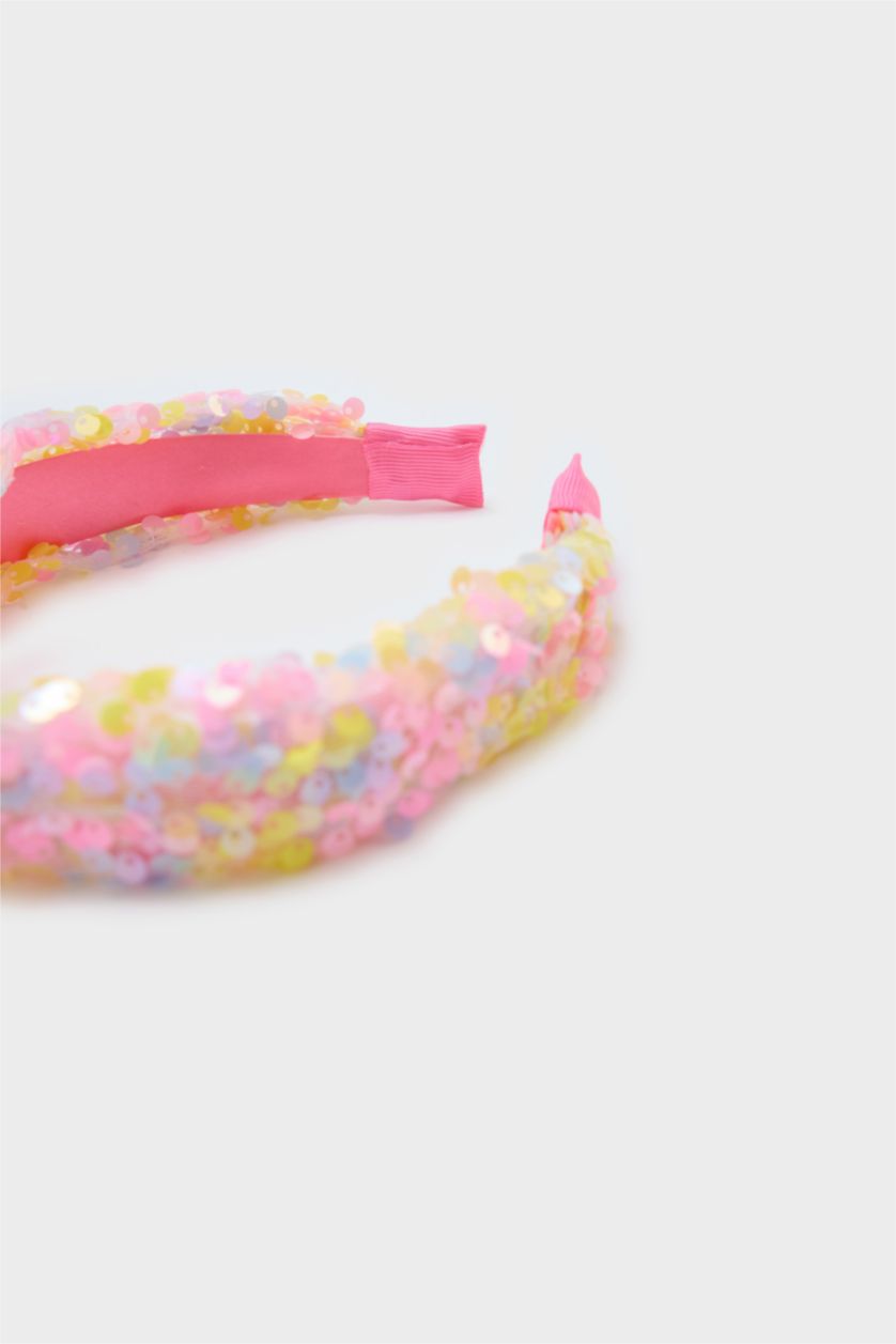 Kız Çocuk - Genç Kız Karma Kız Çocuk Renkli Pullu Taç