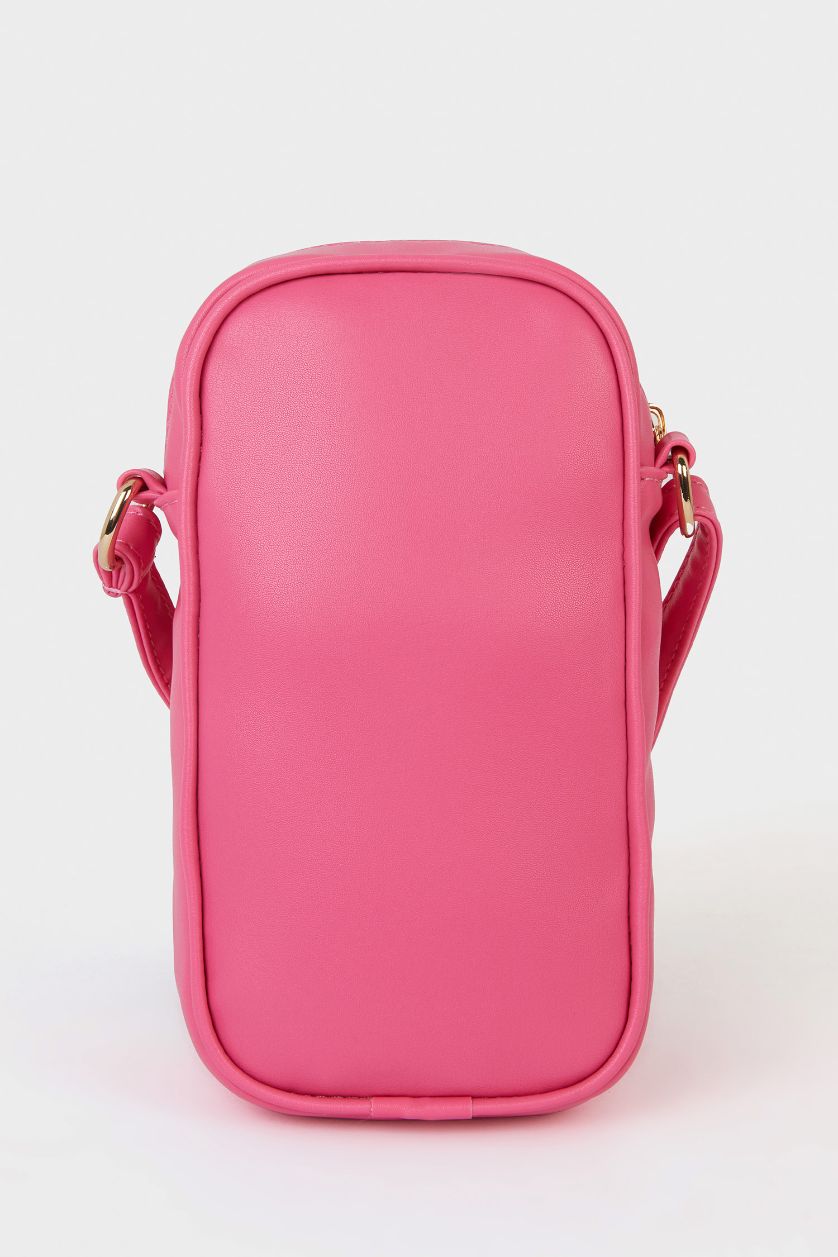 Kız Çocuk - Genç Kız Fuşya Kız Çocuk Hello Kitty Baskılı Telefon Çantası