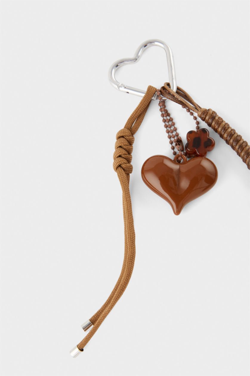 Kadın Mocha Kadın Charm Anahtarlık