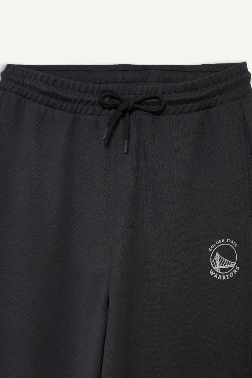 MAN Anthracite NBA Golden State Warriors Relax Fit Scuba Diver Joggers