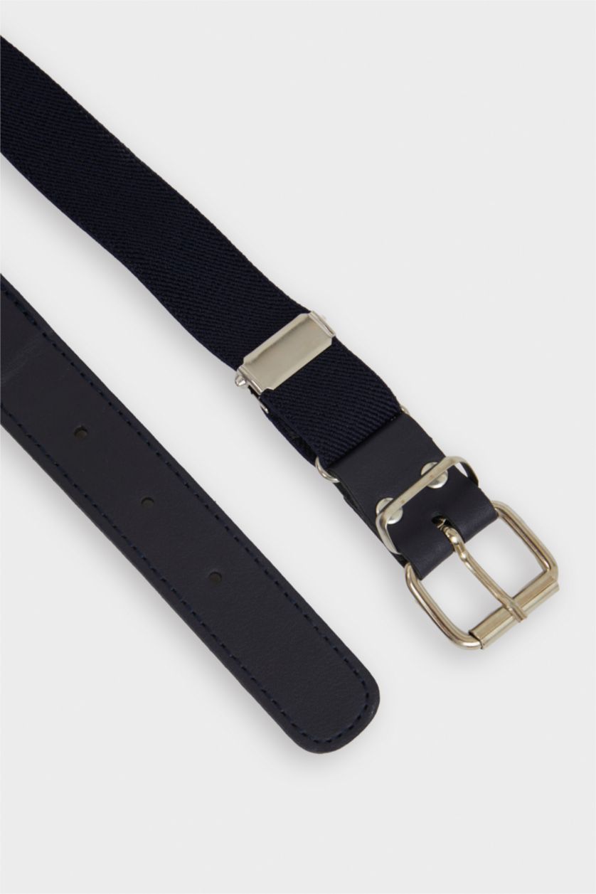 أولاد كحلي حزام ولادي مطبوع بمشبك مستطيل