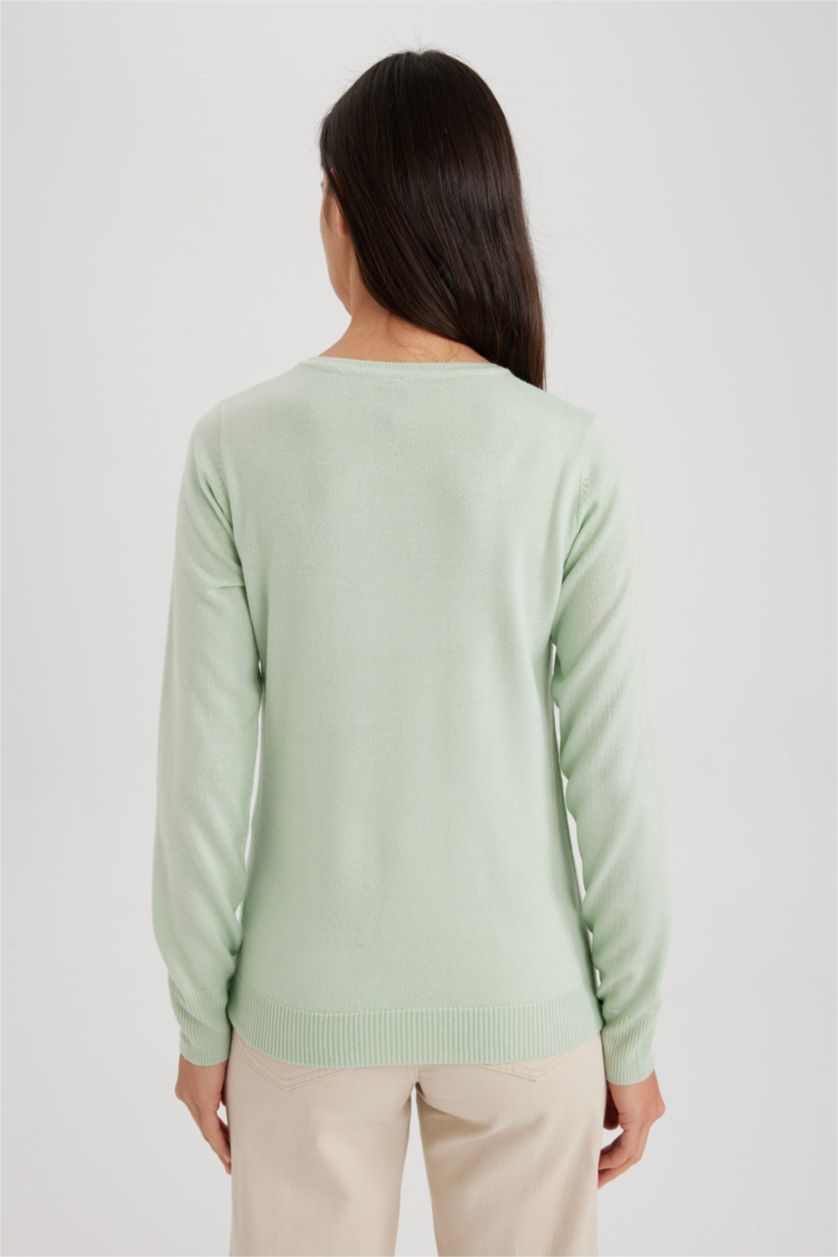 WOMAN Mint Regular Fit Pullover
