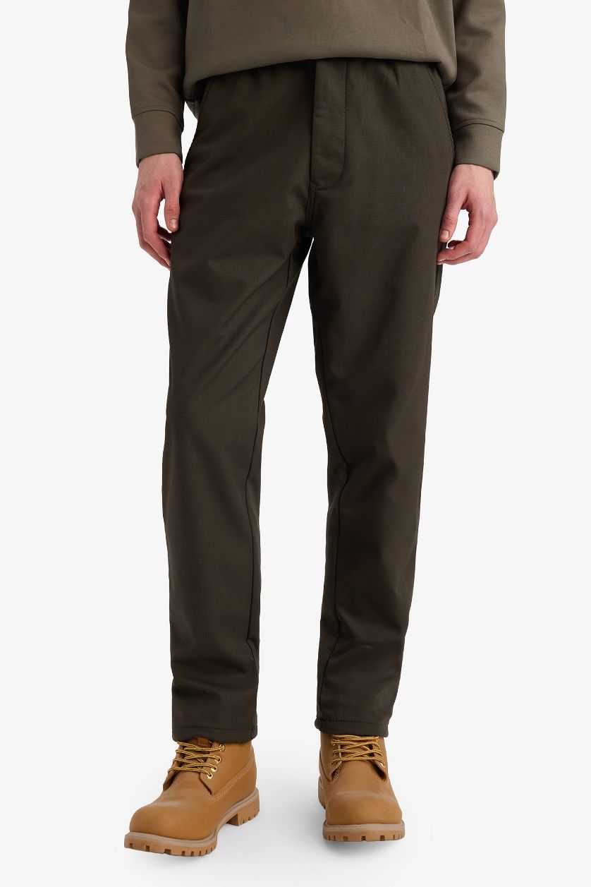 Erkek Haki Cep Detaylı Jogger Pantolon