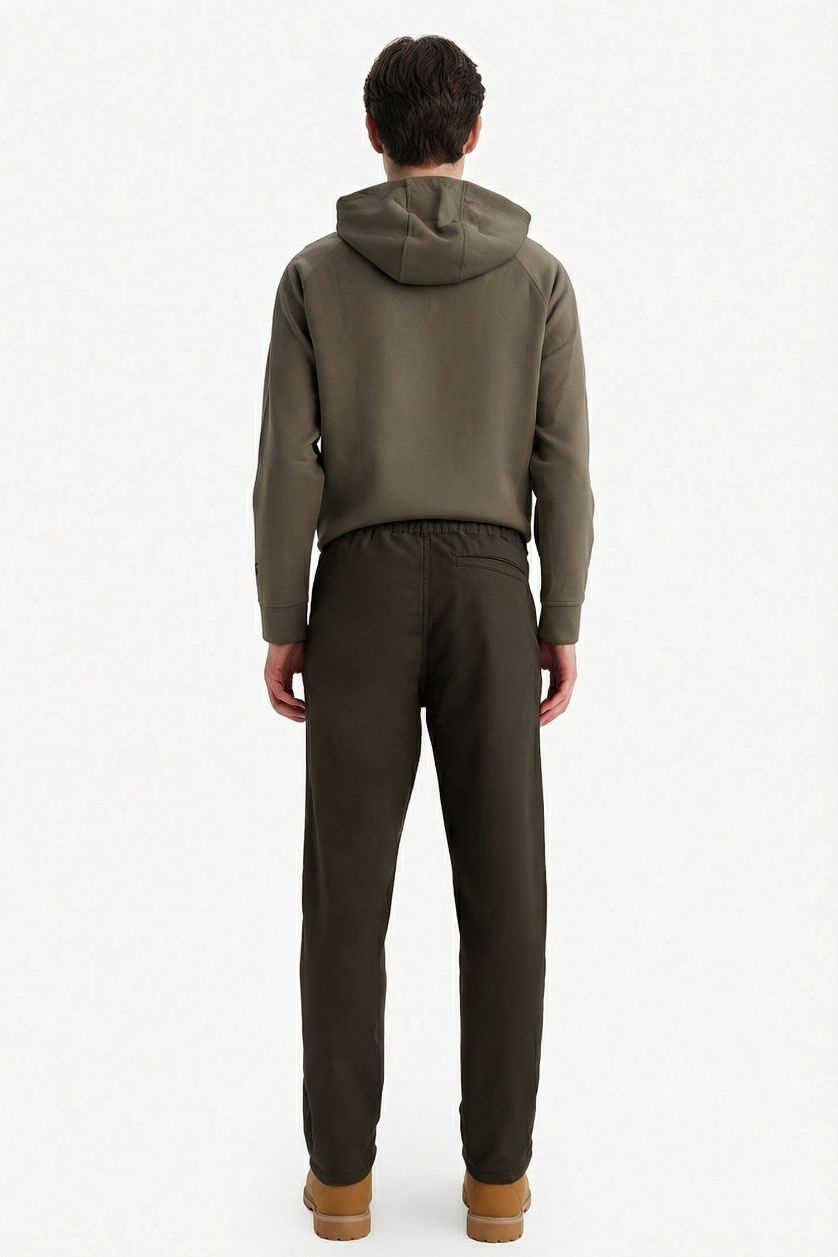 Erkek Haki Cep Detaylı Jogger Pantolon