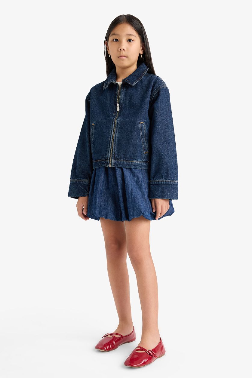 Girls & Teens Dark Blue Girl Denim Jacket