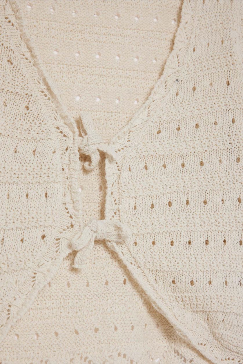 بنات بيج فاتح سويتر تريكو بناتي قصة عادية بياخة V