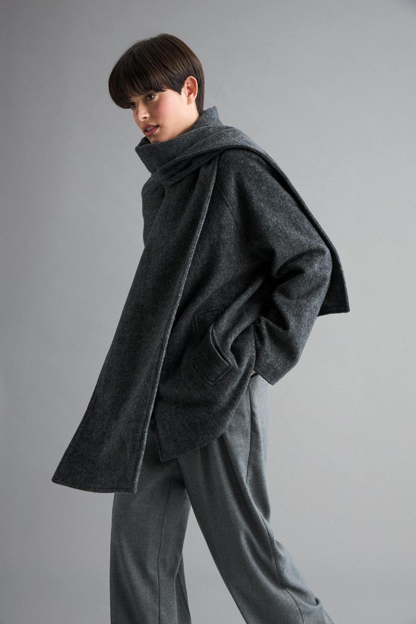 Woman Anthracite Regular Fit Cachet Cachet