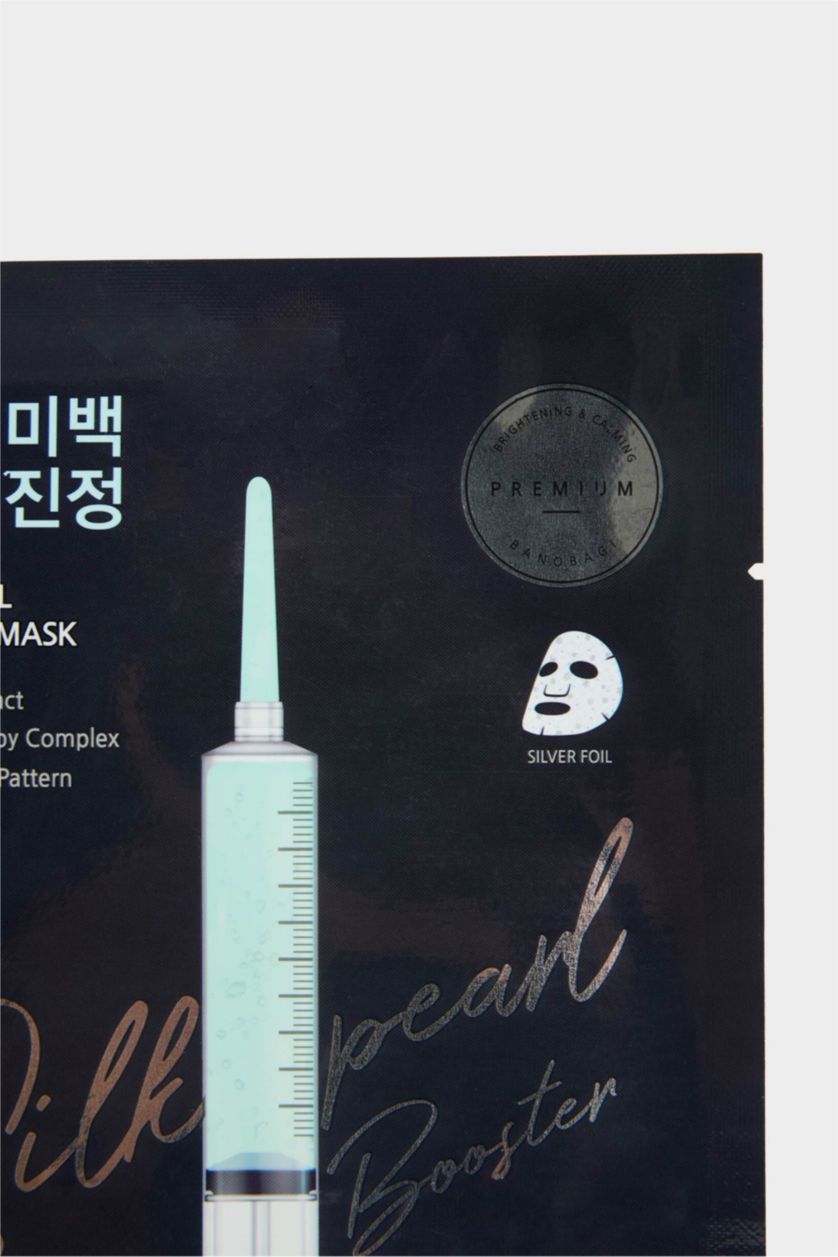 Kadın Yeşil Banobagi Silk Pearl Injection Mask 10ml – İpeksi Parlaklık ve Canlandırıcı Yüz Maskesi